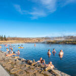 Secret lagoon hot spring